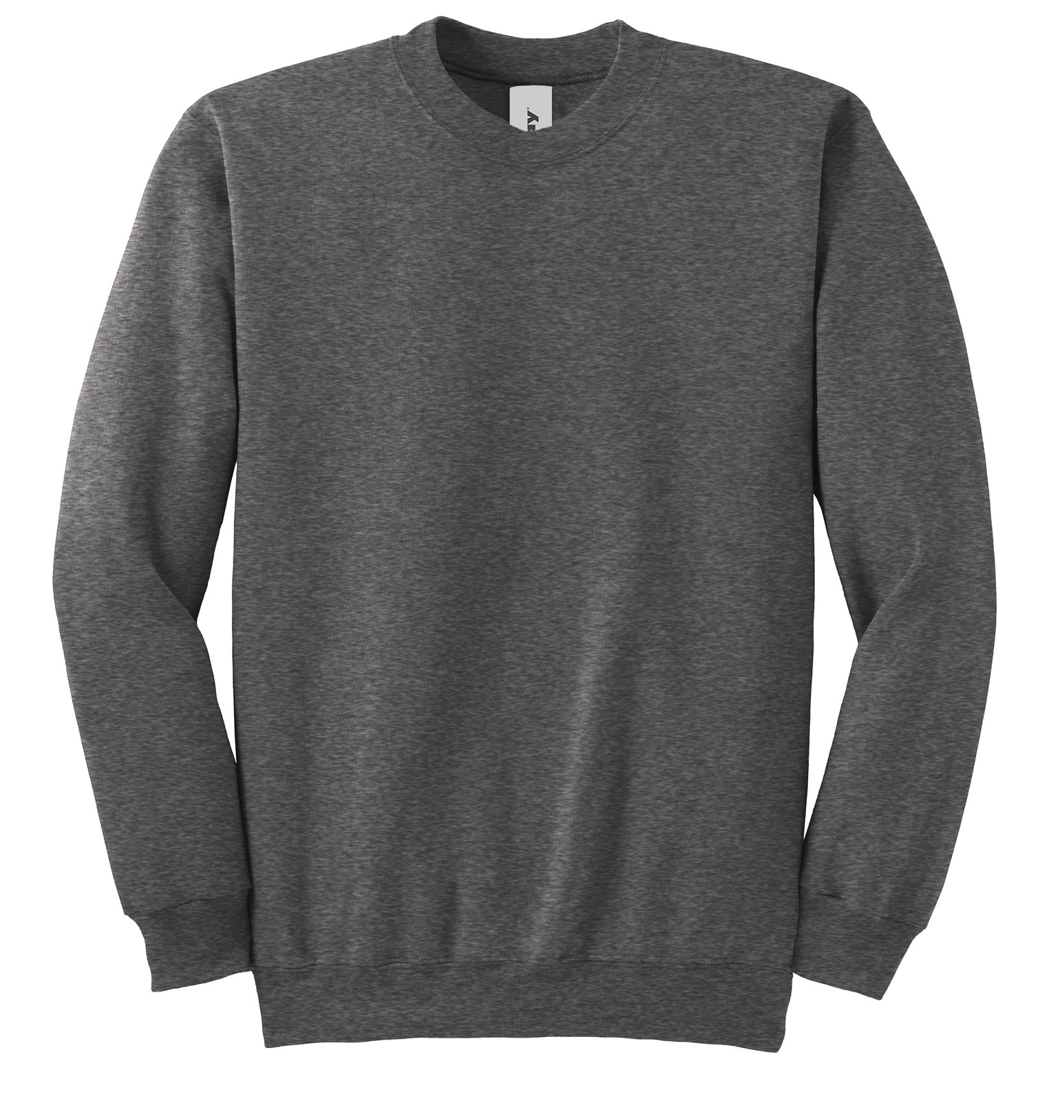 In Play Style 9823 fleece crewneck in Charcoal