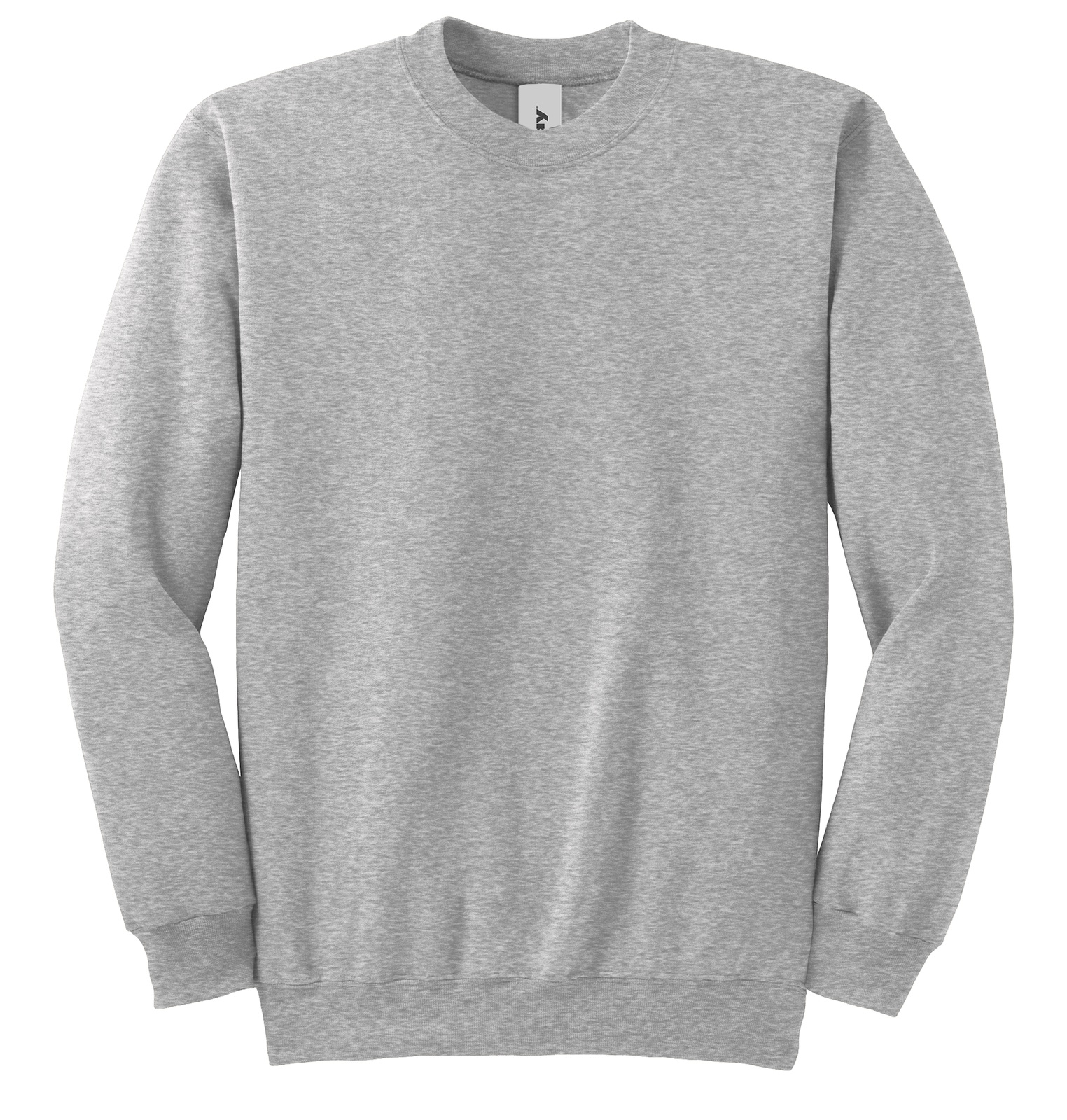In Play Style 9823 fleece crewneck in Heather Grey