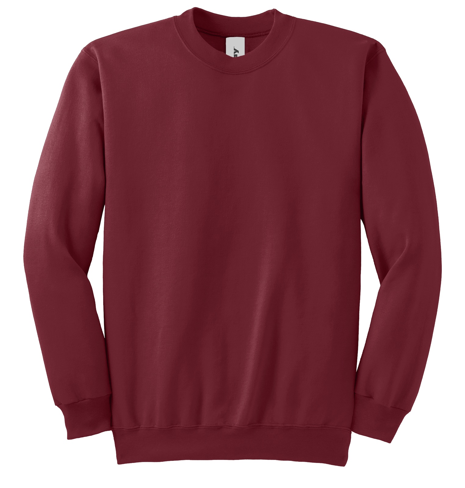In Play Style 9823 fleece crewneck in Maroon